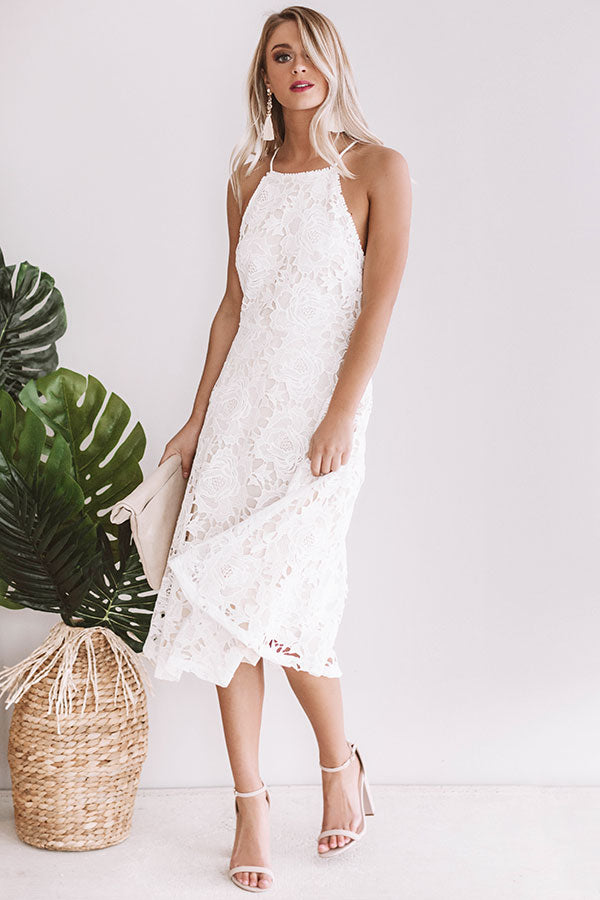 Rose Garden Crochet Dress • Impressions Online Boutique