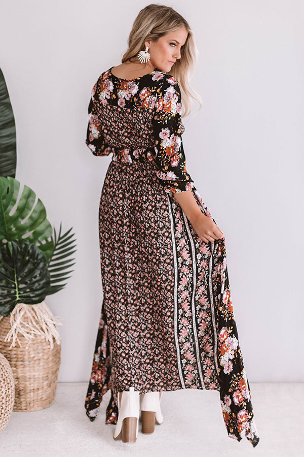 Delightful In Floral Maxi • Impressions Online Boutique