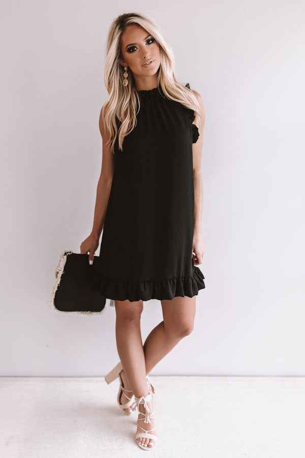 little black shift dress