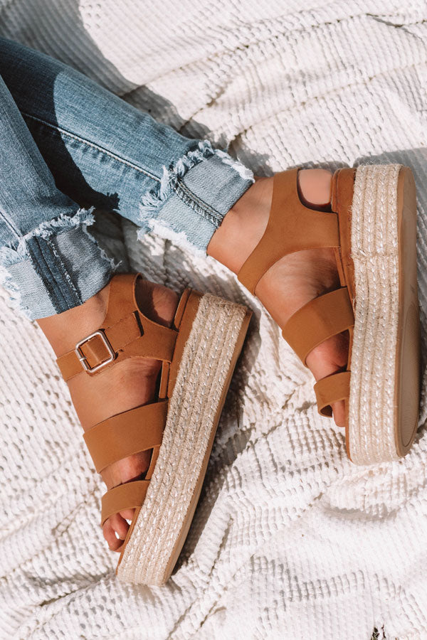 The Jameson Espadrille In Tan • Impressions Online Boutique