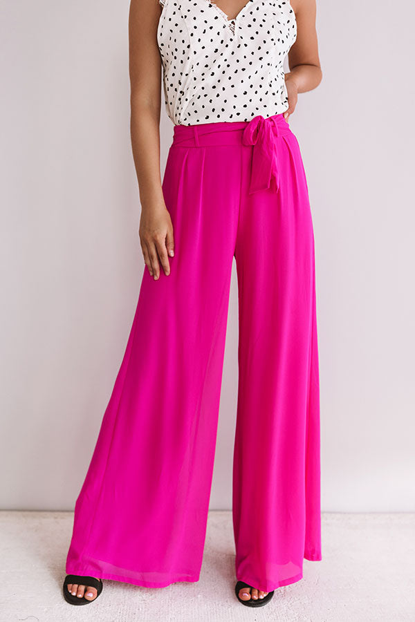 hot pink high waisted jeans