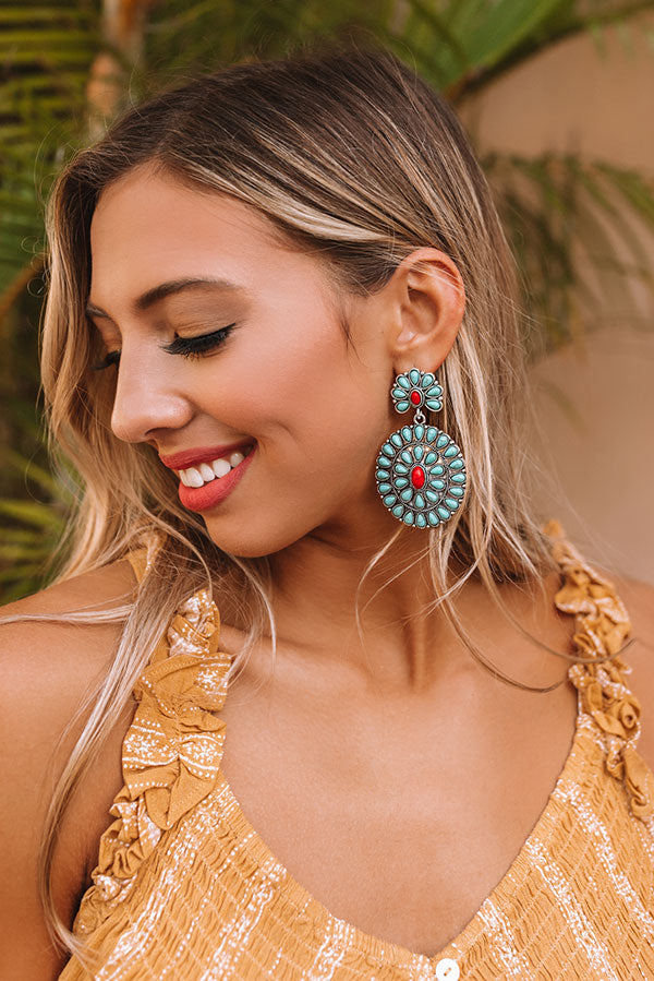 Southern Sweetheart Earrings In Red • Impressions Online Boutique