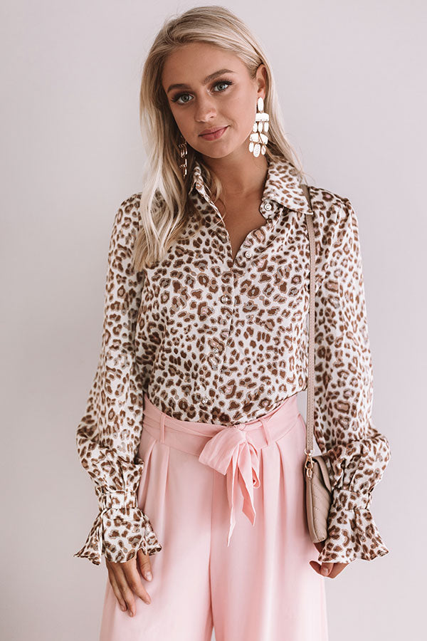 Girlfriend Getaway Leopard Top • Impressions Online Boutique