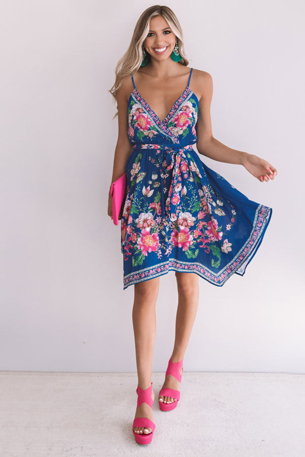 Bright Blue Summer Dress