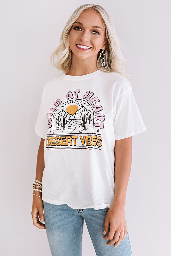 Wild At Heart Shift Tee • Impressions Online Boutique