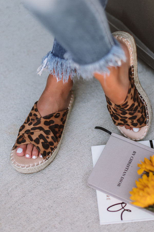 The Tess Leopard Espadrille Sandal • Impressions Online Boutique
