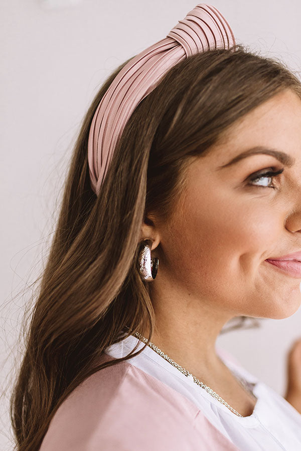 Weekend In NYC Hoop Earrings In Silver