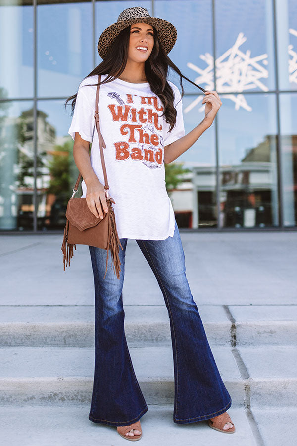 I'm With The Band Boyfriend Tee • Impressions Online Boutique