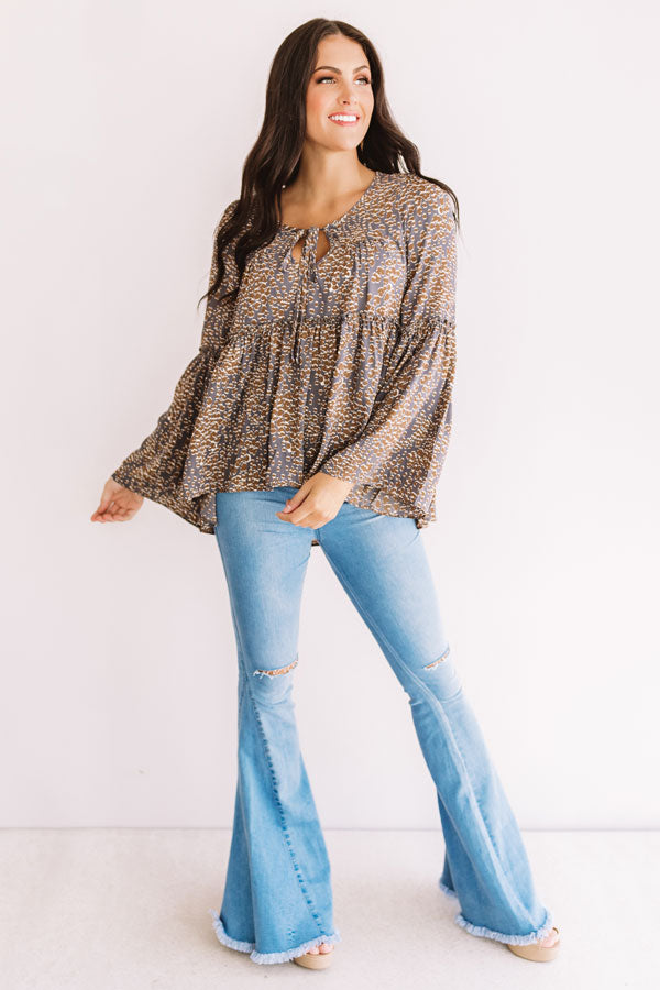 Giddy For Fall Shift Top • Impressions Online Boutique