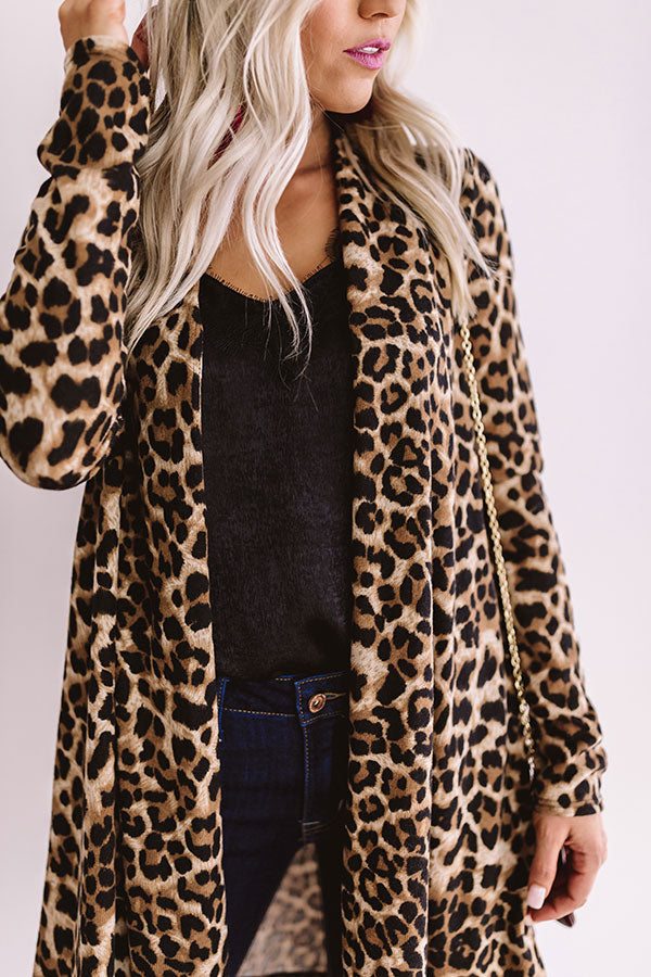 For The Love Of Leopard Cardigan • Impressions Online Boutique