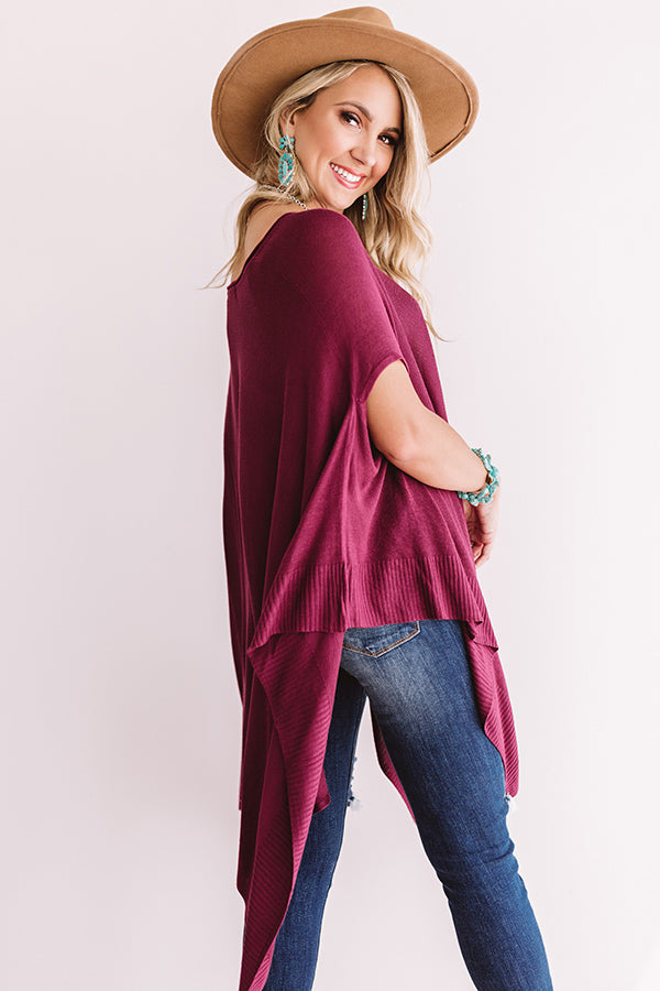 Dance Until Daylight Shift Tunic In Wine • Impressions Online Boutique