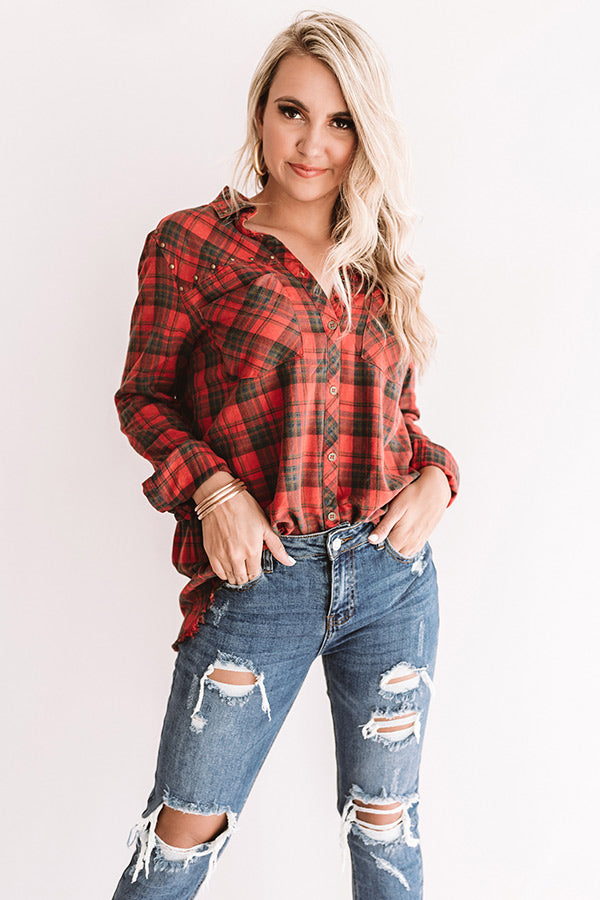 Bonfire Baby Flannel Top • Impressions Online Boutique