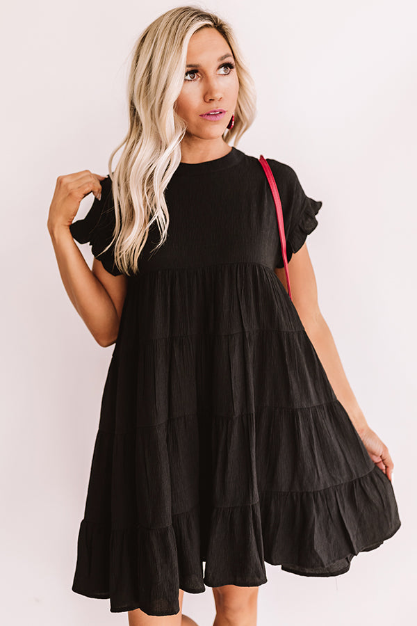 Love Potion Babydoll Dress in Black • Impressions Online Boutique