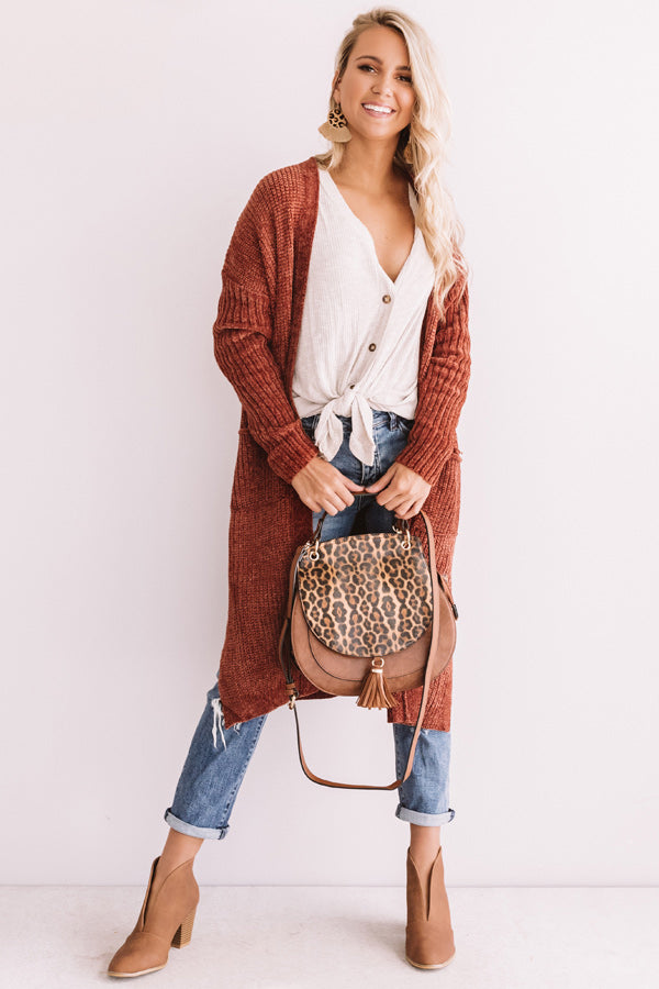 Girls Of Fall Chenille Cardigan • Impressions Online Boutique