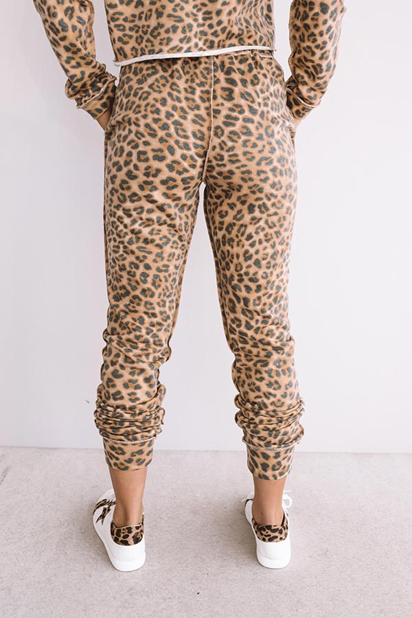 Weekend Thrills Leopard Jogger • Impressions Online Boutique