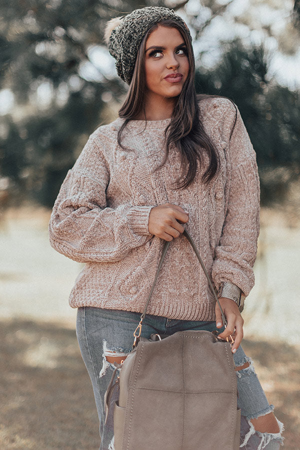 Cabin Stay Cardigan Sweater - Mocha