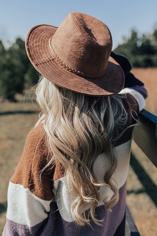 Evening Adventure Hat In Brown • Impressions Online Boutique