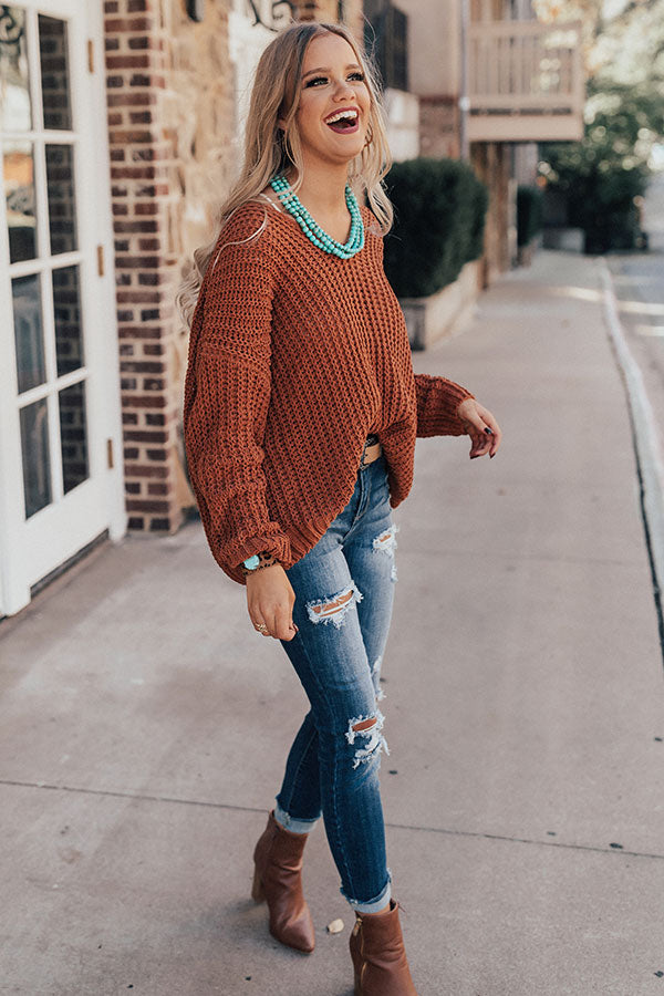 Aspen Air Knit Sweater • Impressions Online Boutique