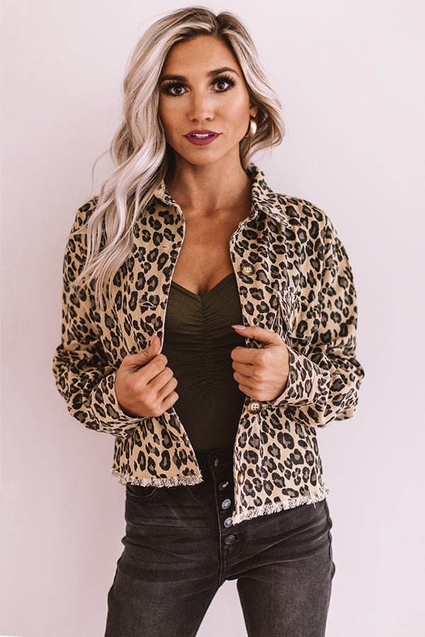 The City Life Leopard Jacket • Impressions Online Boutique