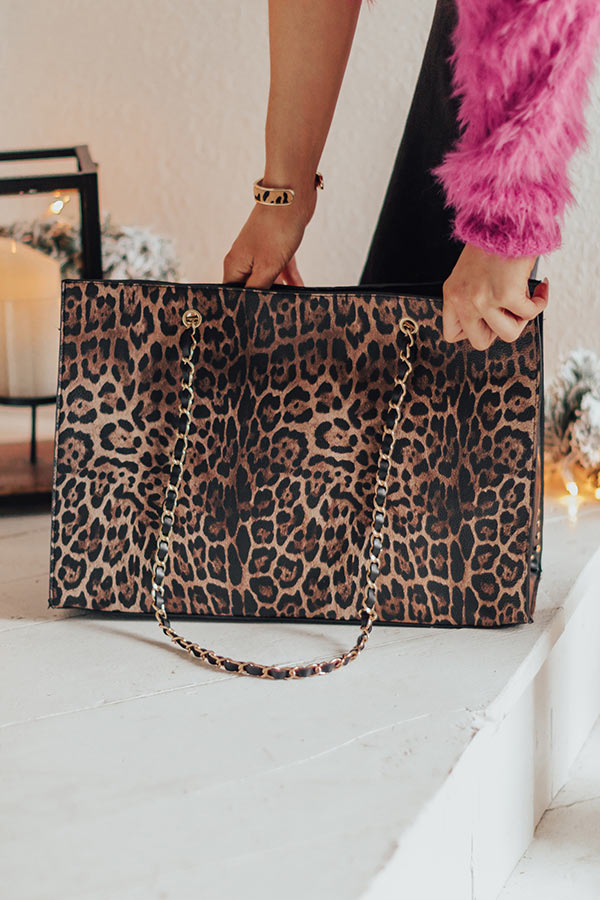 Accessorize leopard print purse