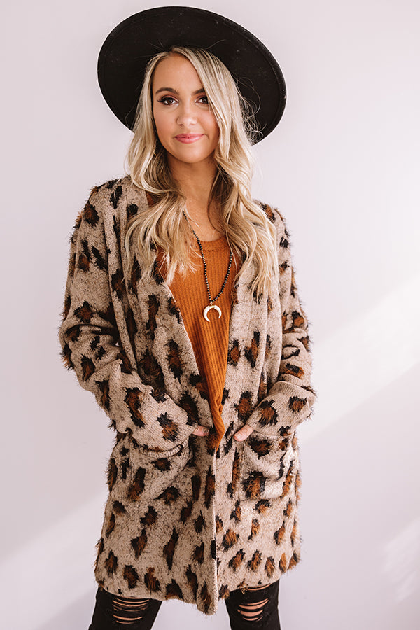 Spotted Perfection Leopard Cardigan • Impressions Online Boutique