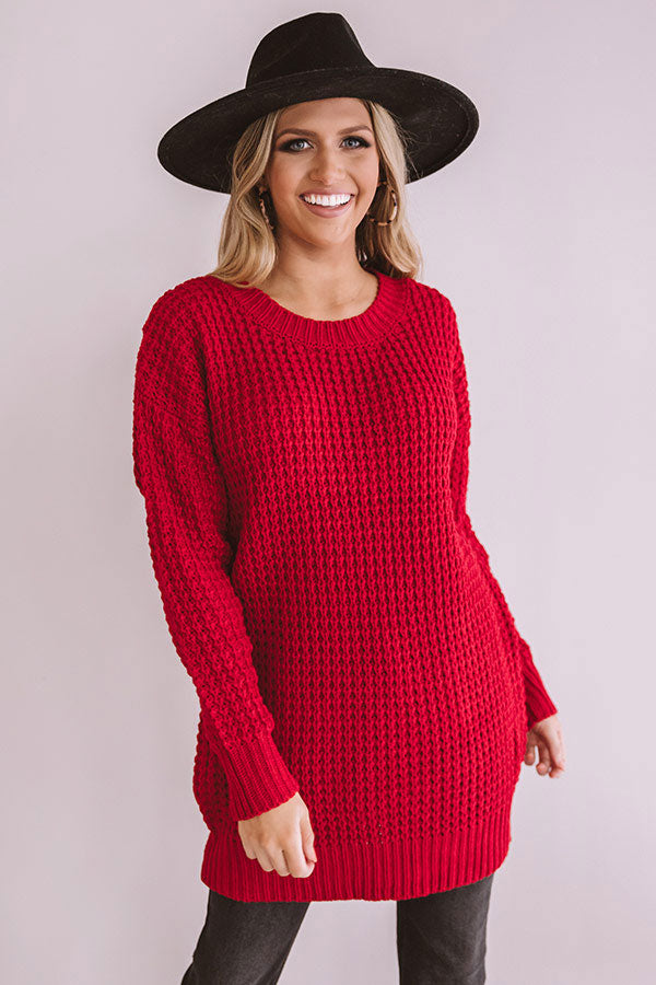 Very Merry Knit Tunic Sweater • Impressions Online Boutique