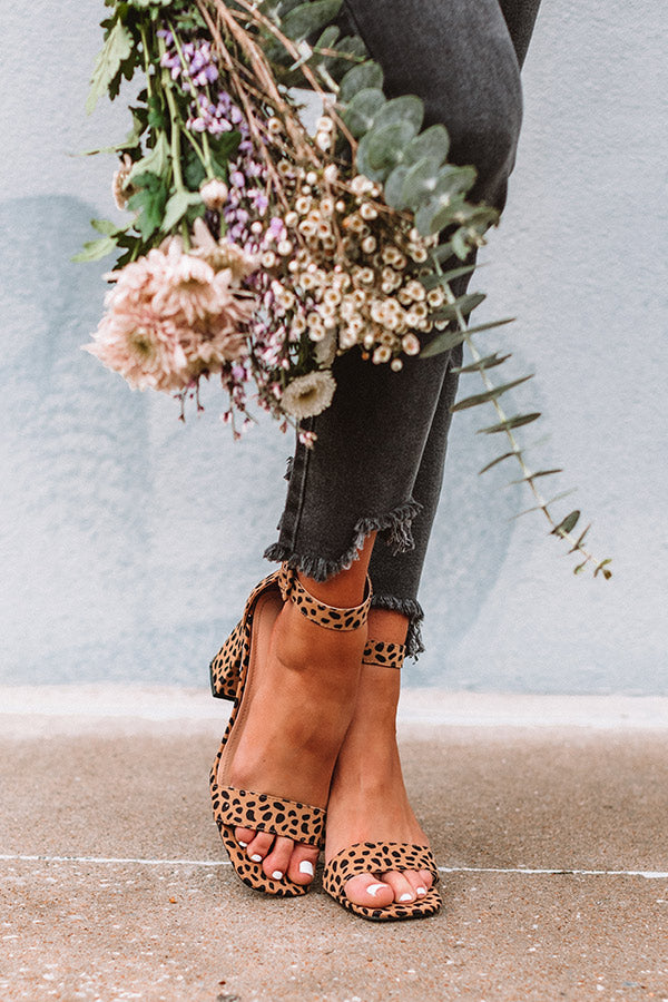 The Ariella Cheetah Print Heel • Impressions Online Boutique