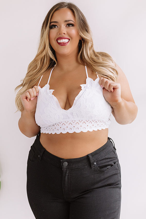 Plus Size Lace Bralette Top – Pluspreorder