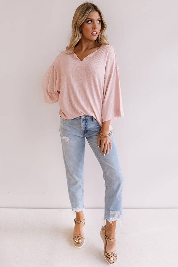 Positive Persona Shift Top In Pink • Impressions Online Boutique