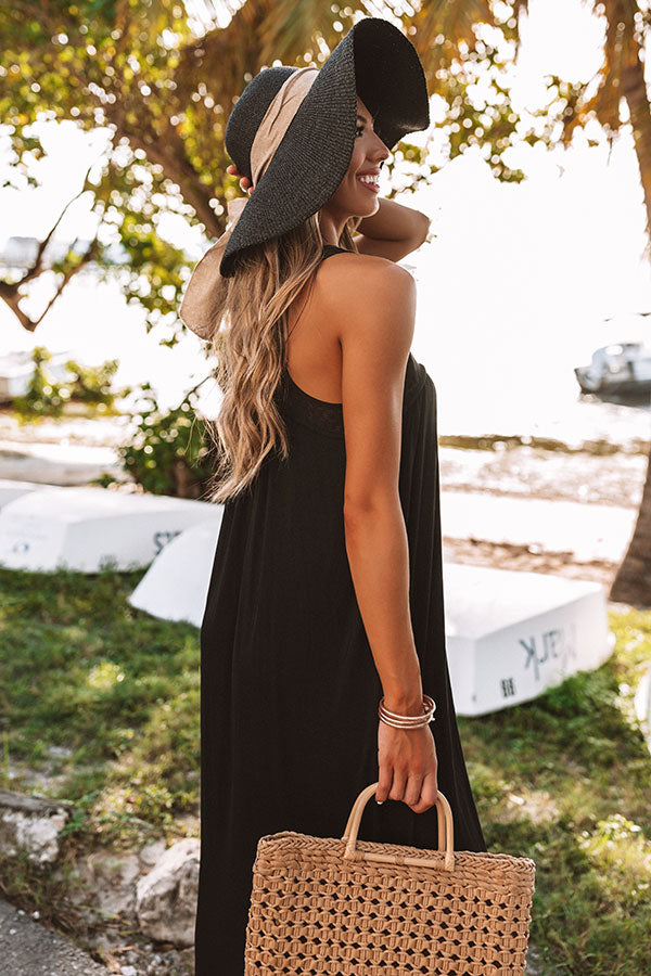 More Fun In The Sun Hat In Black • Impressions Online Boutique