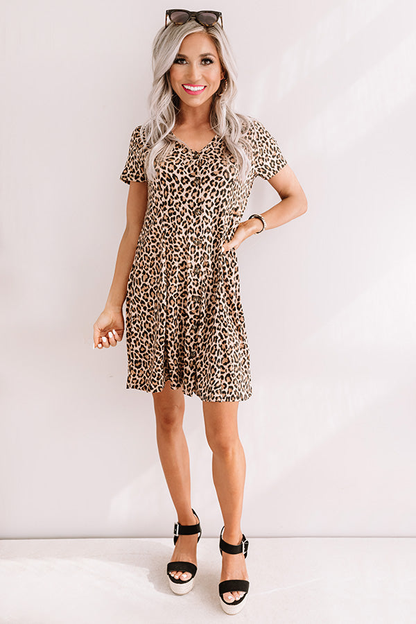 Sydney Spotlight Leopard Dress • Impressions Online Boutique