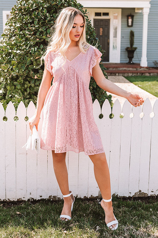 Chic Reputation Lace Babydoll Dress • Impressions Online Boutique