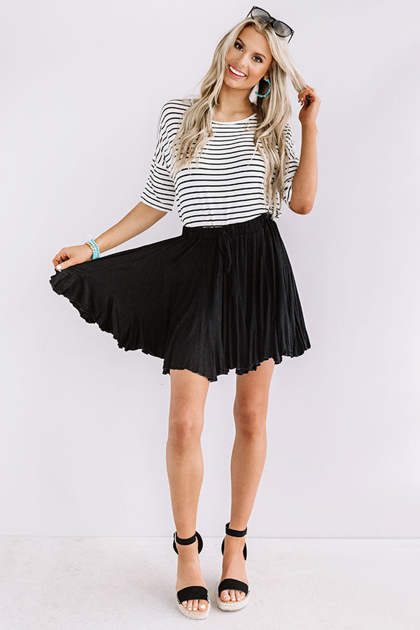 Made To Dance Skirt In Black • Impressions Online Boutique