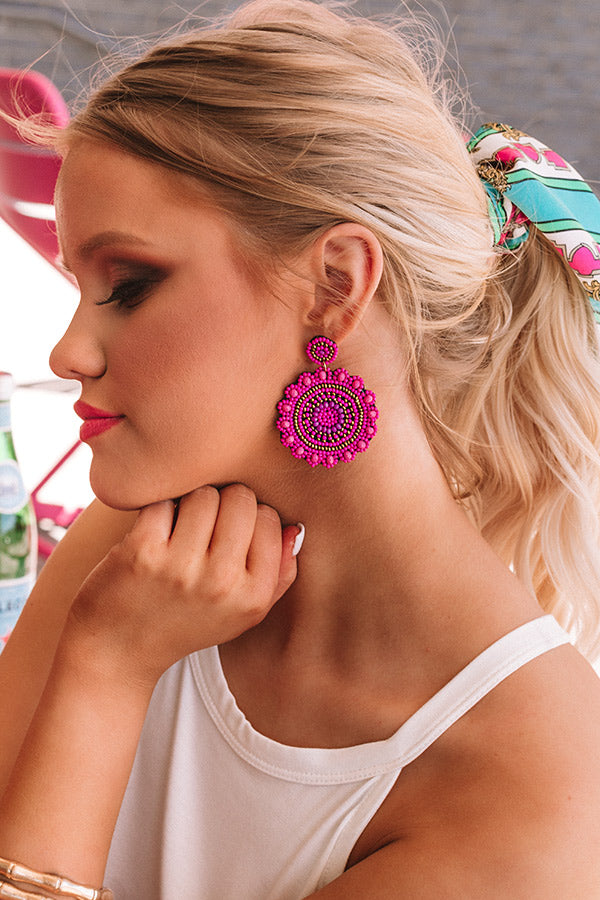 Paparazzi Earring ~ Bewitching Botany - Pink – Paparazzi Jewelry | Online  Store | DebsJewelryShop.com