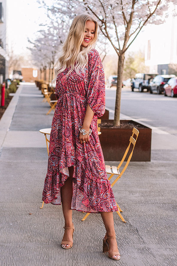 Love It Paisley Midi • Impressions Online Boutique