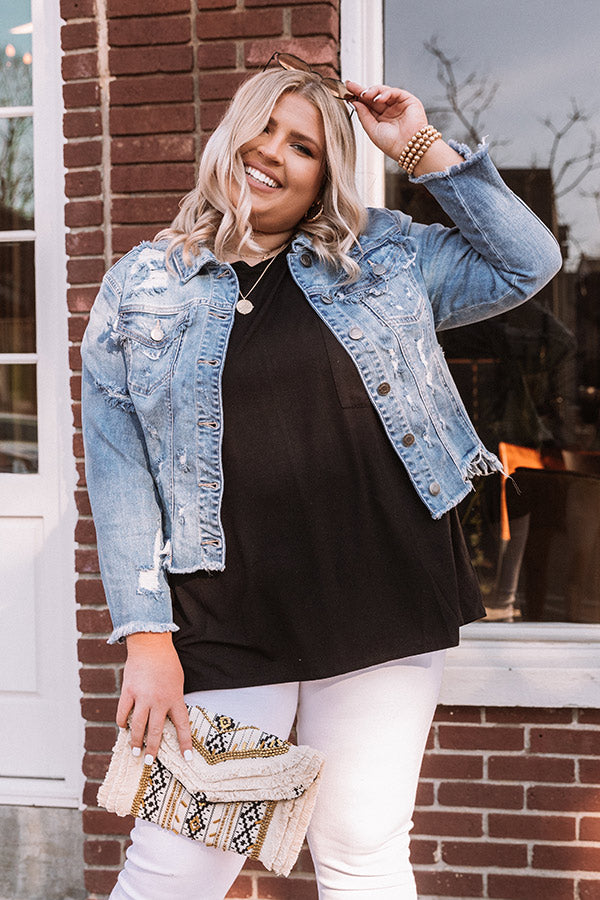 3 Ways to Style a Denim Jacket - Living in Yellow