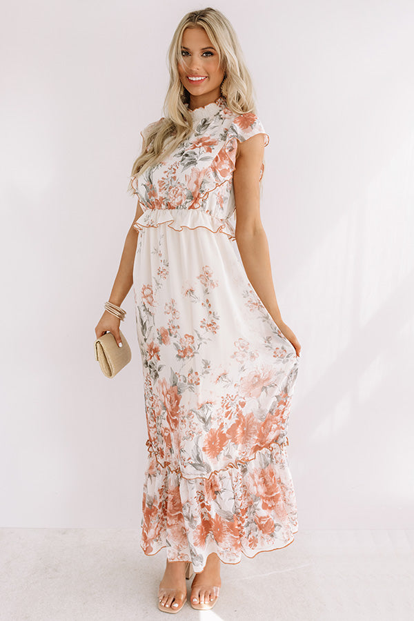 Endless Dreaming Floral Maxi • Impressions Online Boutique