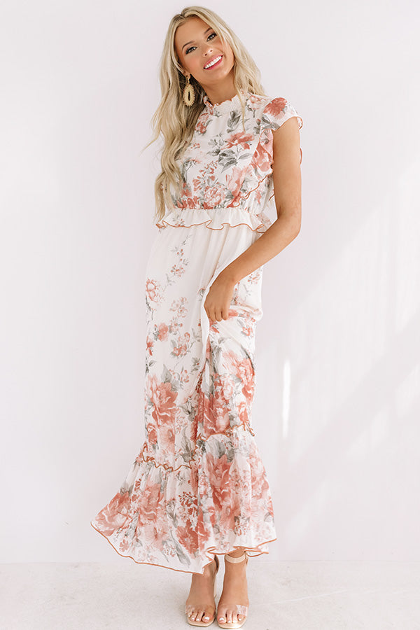 Endless Dreaming Floral Maxi • Impressions Online Boutique