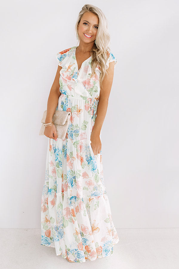 Rose Garden Romance Maxi Dress • Impressions Online Boutique