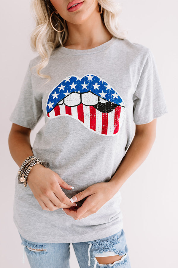 American Girl Shift Tee • Impressions Online Boutique