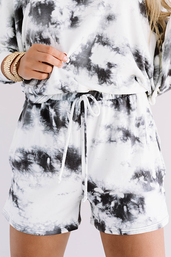 Luck And Lounging Tie Dye Shorts • Impressions Online Boutique