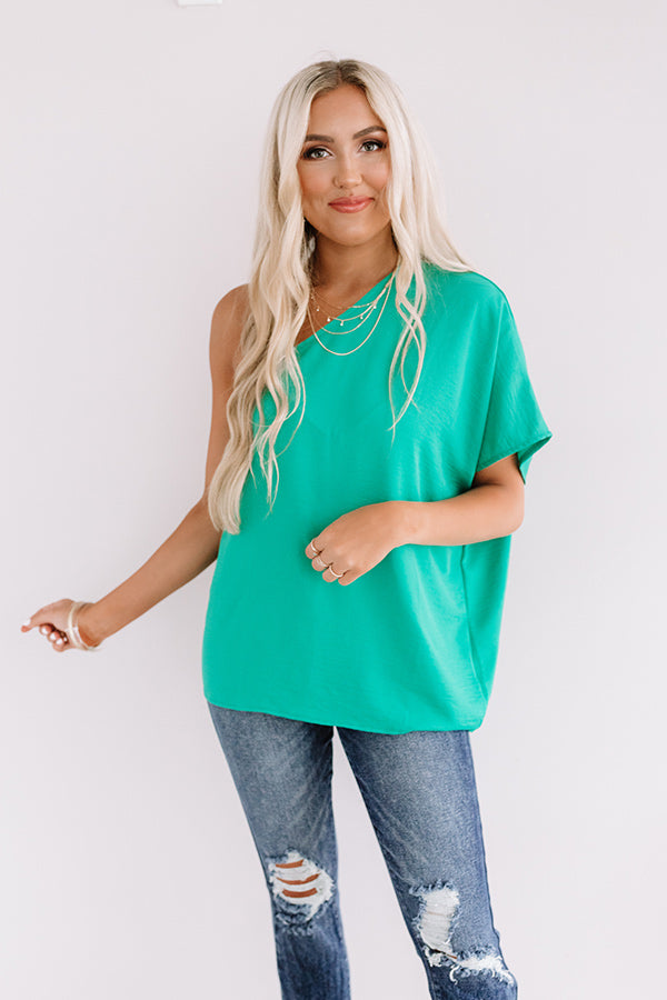 Rooftop Views Top In Emerald • Impressions Online Boutique