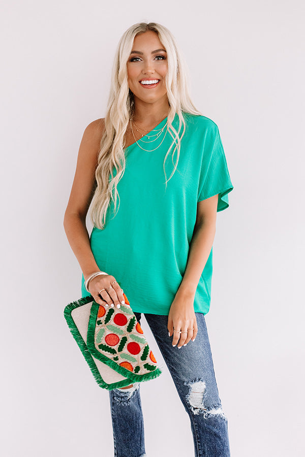 Rooftop Views Top In Emerald • Impressions Online Boutique