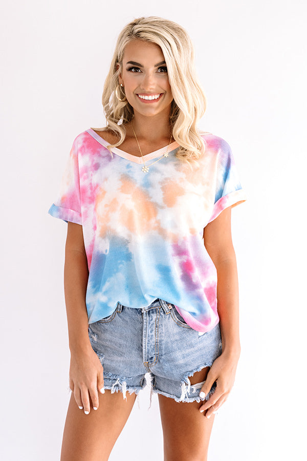 Best Self Tie Dye Shift Tee • Impressions Online Boutique