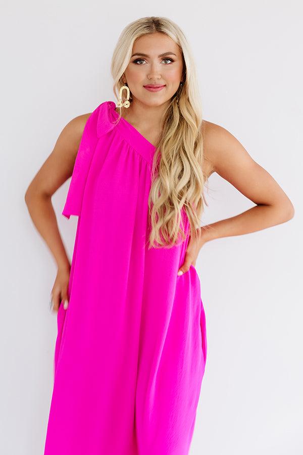 Fine Like Wine Maxi In Fuchsia • Impressions Online Boutique