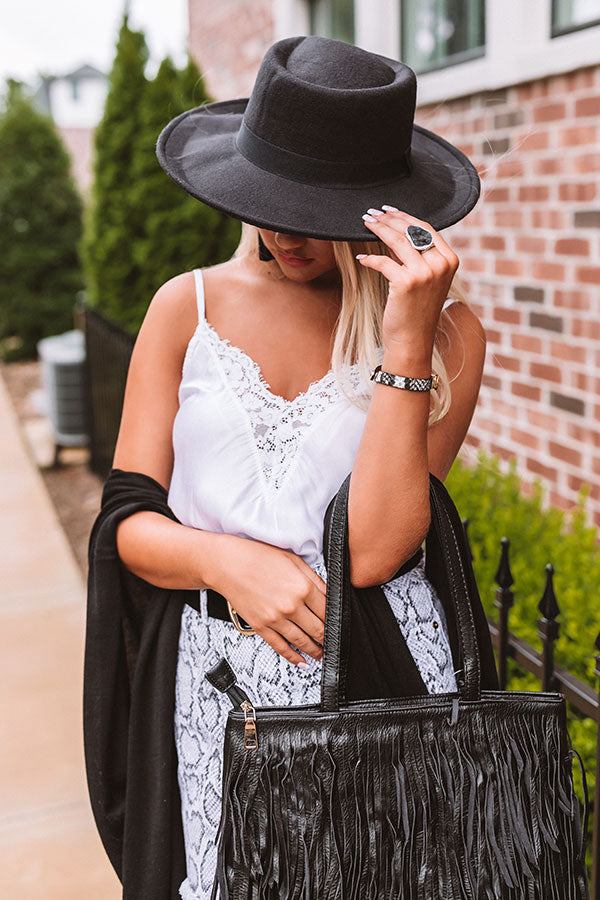 Merlot Nights Hat In Black • Impressions Online Boutique
