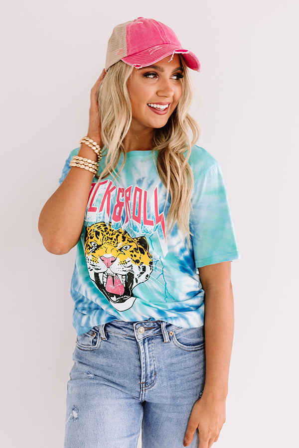 rock and roll tiger tee
