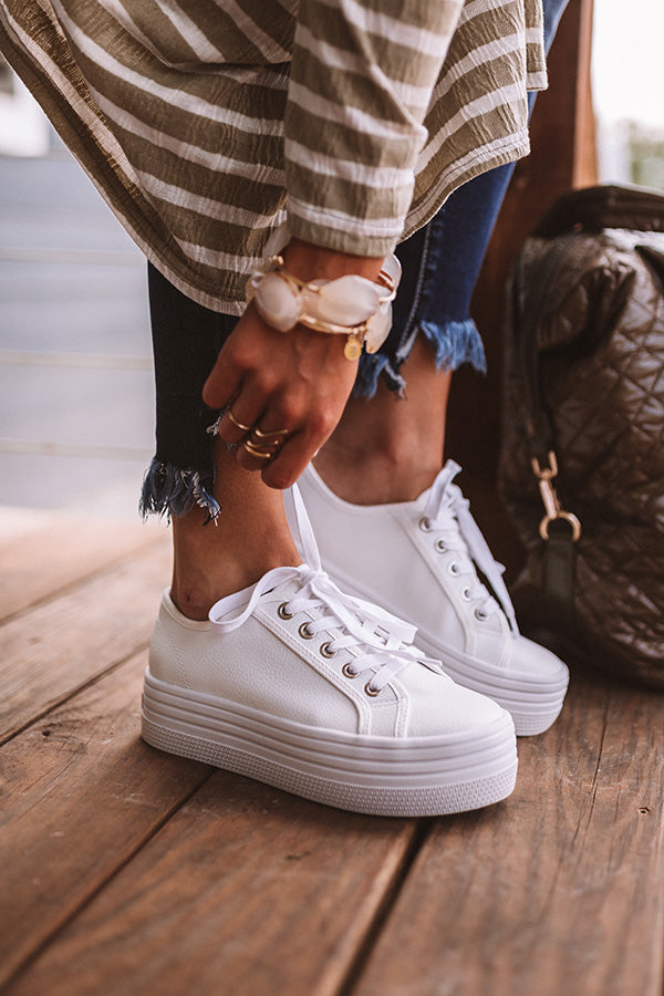 Steve Madden Bobbi-30 Platform Sneaker 