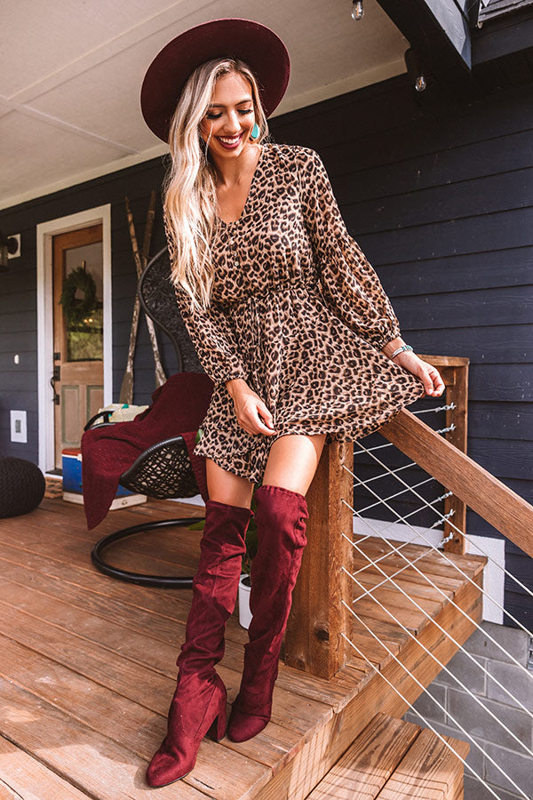 How To Wear Tall Boots With Dresses - V-Style