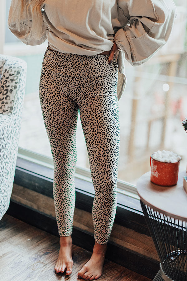 Buy Women's Sustainable Printed Cotton Leggings Online | Centrepoint Bahrain